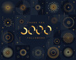 5000 followers,thank you.Thanks first five thousand followers,card with golden fireworks and numbers on dark background with geometric pattern for Social Networks.Celebrate new number of subscribers.