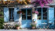 Charming vintage French boutique storefront with a classic design and appeal. Concept French Boutique, Vintage Storefront, Classic Design, Charming Appeal