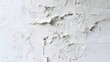 White concrete wall texture with cracks and peeling paint