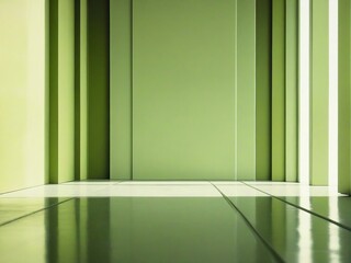 Wall Mural - green design