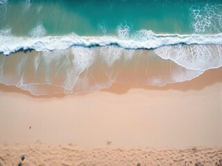 Wall Mural - waves on the beach