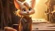 © Balaraw - Cute animated fox character in a forest setting