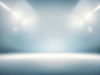 Canvas Print - spotlight on stage