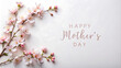 Celebrate Mothers Day with a stunning cherry flowers background