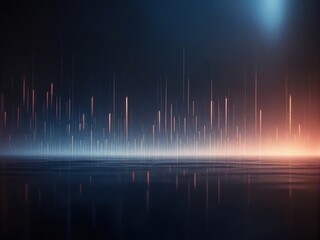 Wall Mural - background with lines