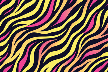 Trendy zebra skin pattern background vector. Animal fur, vector background for Fabric design, wrapping paper