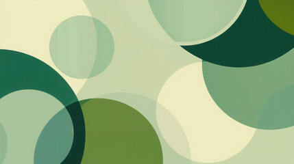 Wall Mural - green background with circle