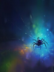 spider on the web