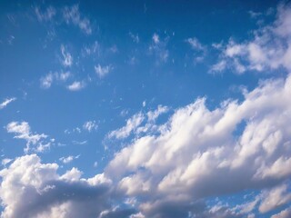 blue sky with clouds