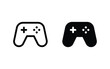 game pad icon vector illustration