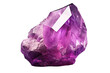 © Muhammad - Mystical Purple Rock With White Stick on White or PNG Transparent Background.