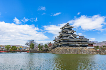 Wall Mural - Matsumoto-jo (Matsumoto Castle) in Nagano Prefecture, National Treasure of Japan