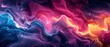 Abstract backgrounds with fluid, flowing visuals, exploding with a spectrum of vivid colors like a rainbow river
