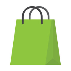 Canvas Print - Paper Bags Commerce Shopping Icon