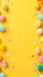 © Derby - Easter background with colored eggs