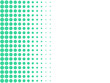 Punktemuster mit Farbverlauf in grün und weiß