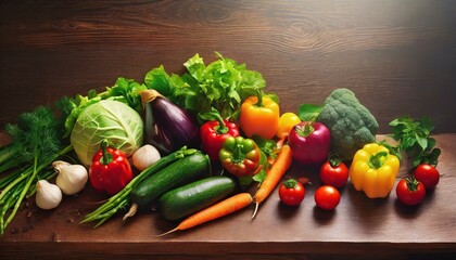 Wall Mural - Tas de légumes