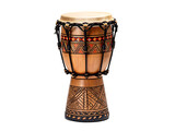 a close up of a drum