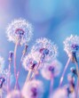 Whispers on the Wind: Dandelions Dancing in Pastel Dreams - Generative AI