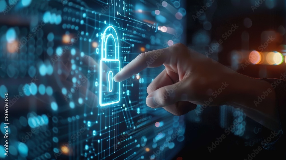 Secure mobile communications with robust digital encryption, safeguarding data through internet portals and firewall-protected infrastructure.