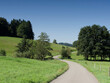 Rund um Weitenau (Steinen) im grünen Schwarzwald. Am Hummelberg zwischen Talstrasse und Schillighoff
