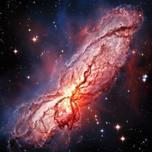 The Tarantula Nebula, A Region Of Star Formation In The Large Magellanic Cloud
