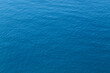 calm sea top view, blue ocean as background