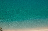 Fototapeta  - Blue turquoise sea water background.