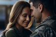 © Tetiana - Generative AI illustration of young happy smiling people cuddling