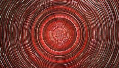 Wall Mural - abstract red spin illusion background