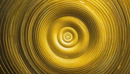 Wall Mural - abstract yellow spin illusion background