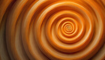 Canvas Print - Abstract Orange spin illusion background