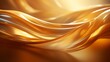 A gold colored wave with a shiny, reflective surface. The image has a warm, inviting mood and conveys a sense of luxury and opulence