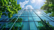 © Itsaraporn - Office building with green environment