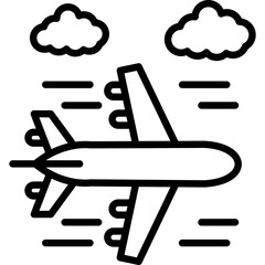 Sticker - Flight Icon