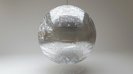 Poster - disco ball isolated on white