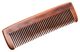 PNG  Barbers comb white background eyelash metal.