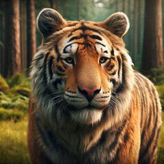 Poster - tiger in the wild