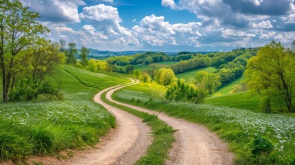 Wall Mural - a farmer, farmland ,blue sky, aesthetic, national geography, masterpiece.