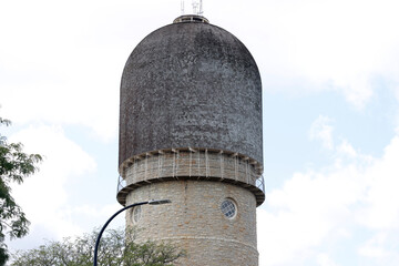 Wall Mural - Concrete tower in Ypsilanti, Michigan