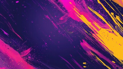 Sticker - Abstract background modern neon colors  cyberpunk style  