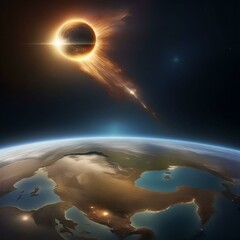 black holes approaching earth every second