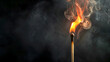 © AnastasiiaSai - Close-up of a burning match