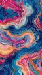 abstract multi colored  swirling background