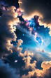 空と雲と銀河-B