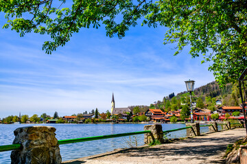 Poster - famous schliersee in bavaria - germany