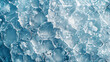 Crackling ice formations in an abstract pattern