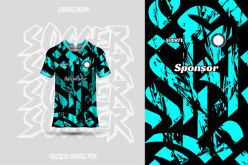 Football jersey design template, suitable for jersey design, background, poster.