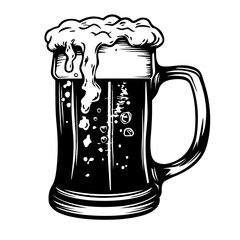 Sticker - Beer Mug Foam