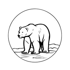 Wall Mural - Big Polar Bear